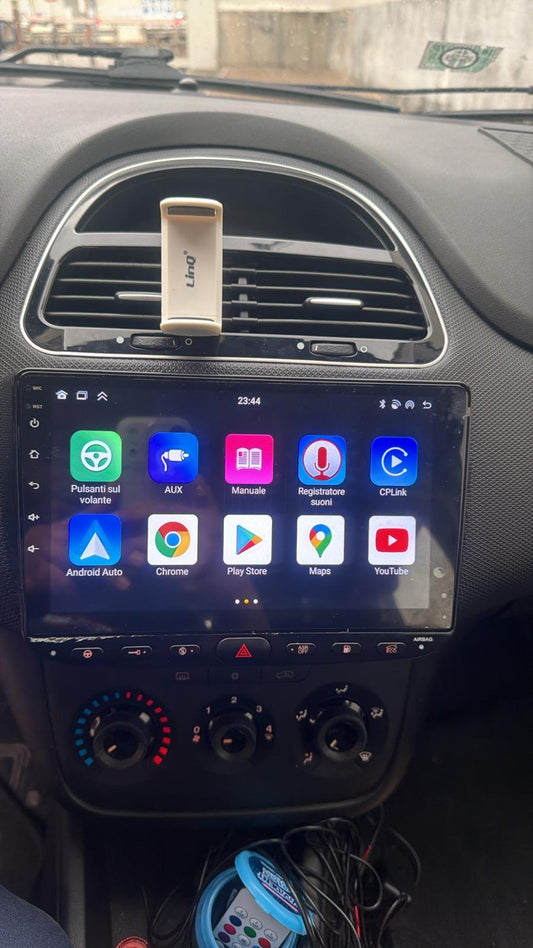 Autoradio per punto evo 9"- dal 2009-2017 Android 13- 4GB RAM - 64 GB rom- Carplay/android auto wireless