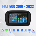 Per Fiat 500 2016-2022 Carplay Android 13.0 con 4-64 GB Autoradio GPS NAVIGATORE SATELLITARE FM SWC Radio