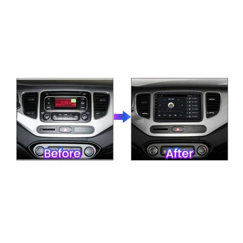 Autoradio per   Kia  Carens   9"   |   2013-2018   |   Android   |   Bluetooth   |   CarPlay   |   Android   Auto   | 4-64GB   Ram