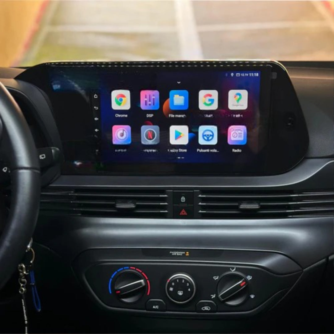 Autoradio   per   Hyundai   i20   10.1"   |   Dal   2020>   |   Android   |   Bluetooth   |   CarPlay   |   Android   Auto   | 4-64GB  Ram