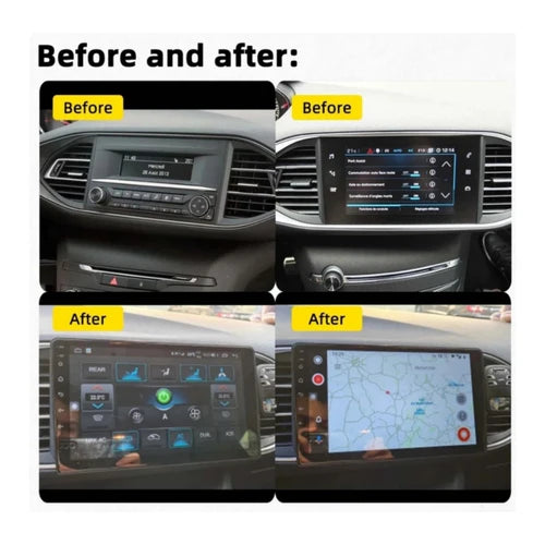 Autoradio   per   Peugeot   308   |   308s   9"   |   2013-2021   |   Android   |   Bluetooth   |   CarPlay   |   Android   Auto   |  4-64GB  Ram