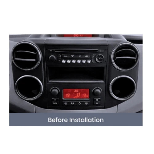 Autoradio   per   Citroen   Berlingo   B9   |   Peugeot   Partner   9"   |   2008-2019   |   Android   |   Bluetooth   |   CarPlay   |   Android   Auto   |   4-64GB  Ram