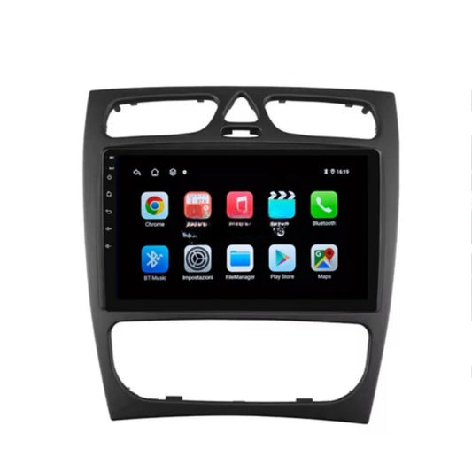 Autoradio   per   Mercedes   Classe   C   9"   |   1998-2005   |   Android   |   Bluetooth   |   CarPlay   |   Android   Auto   |   2GB/4GB/6GB/8GB   Ram