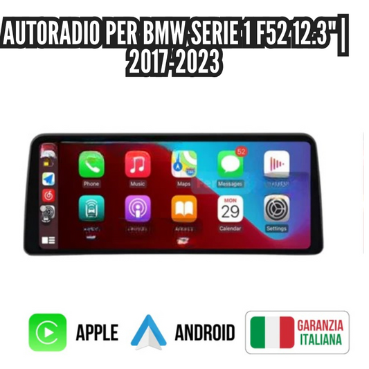 Autoradio per BMW  Serie  1   F52   12.3"   |   2017-2023