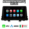 Autoradio   per   Kia   Picanto   9"   |   2017-2022   |   Android   |   Bluetooth   |   CarPlay   |   Android   Auto   |   4-64GB   Ram