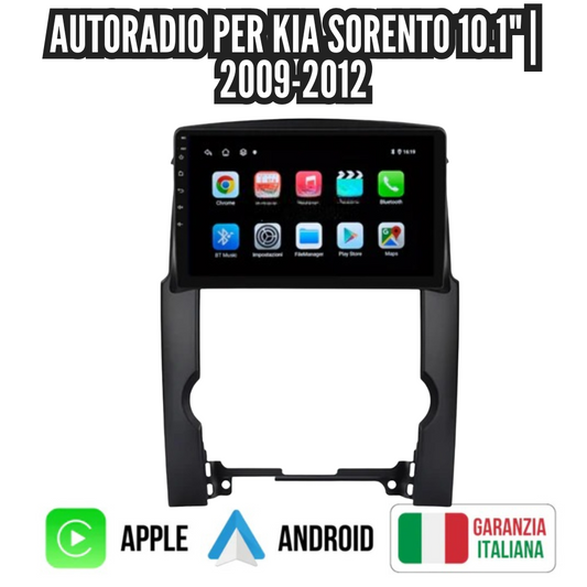 Autoradio   per   Kia   Sorento   10.1"   |   2009-2012   |   Android   |   Bluetooth   |   CarPlay   |   Android   Auto   |   4-64GB   Ram