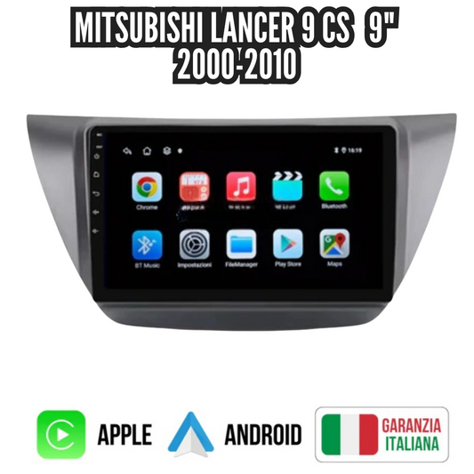 Autoradio   per   Mitsubishi   Lancer   9   CS   9"   |   2000-2010   |   Android   |   Bluetooth   |   CarPlay   |   Android   Auto   |   4-64GB   Ram
