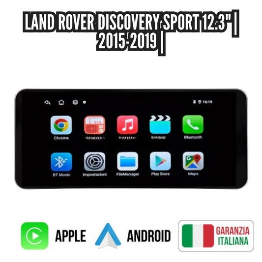 Autoradio   per   Land   Rover   Discovery   Sport   12.3"   |   2015-2019   |   Android   |   Bluetooth   |   CarPlay   |   Android   Auto   |   4/64GB   Ram