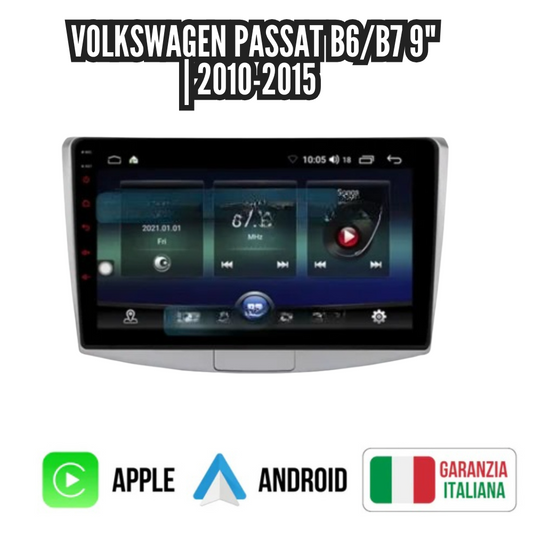 Autoradio   per   Volkswagen   Passat   B6/B7   9"   |   2006-2015   |   Android   |   Bluetooth   |   CarPlay   |   Android   Auto   | 4-64GB   Ram