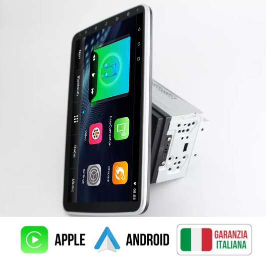 STEREO AUTO ANDROID 10″ POLLICI 2 DIN AUTORADIO GPS NAVI WIFI SCHERMO ESTRAIBILE