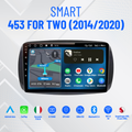Smart 453 Fortwo (2014/2020) | 9 pollici + Mascherina Inclusa - Autoradio 2 Din Android auto + Carplay / Stereo Touch 4/64gb | Navigatore GPS + Bluetooth + Wifi