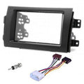 Adattatore Autoradio Cornice Stereo per Fiat sedici 2005> con Kit Fissaggio - Grigio schermo 7''-Connettore