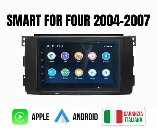 RADIO 7" ANDROID SMART FOR FOUR 454 2004 A 2007 BLUETOOTH - USB KIT PLUG & PLAY
