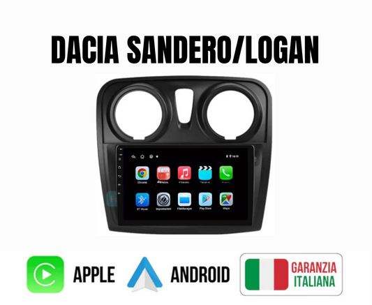 Autoradio   per   Logan   |   Sandero   |   Stepway   Symbol   9"   |   2012-2019   |   Android   |   Bluetooth   |   CarPlay   |   Android   Auto   |   4-64GB   Ram