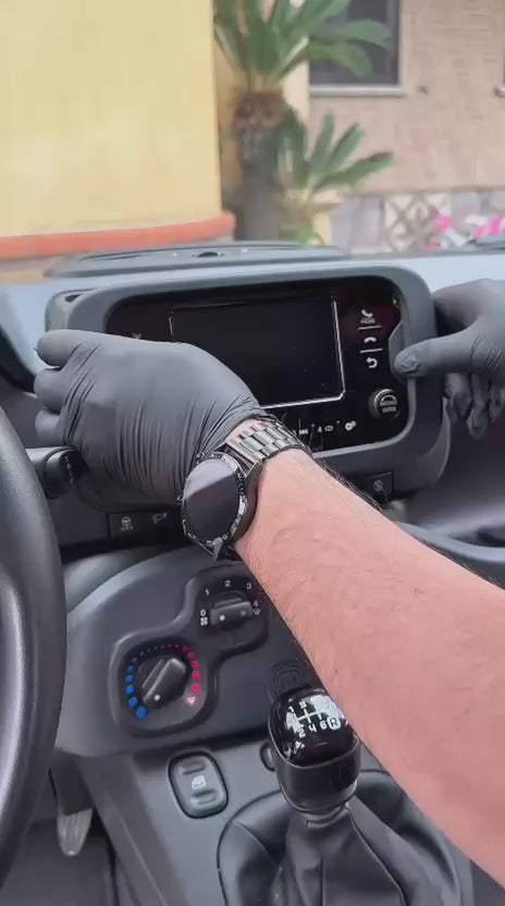 Panda 2013 in poi  | 7”Pollici - Mascherina Inclusa - Autoradio 2 Din Android Auto + Carplay / Mk3 Stereo Touch 2/64gb | Navigatore GPS + Bluetooth + Wifi