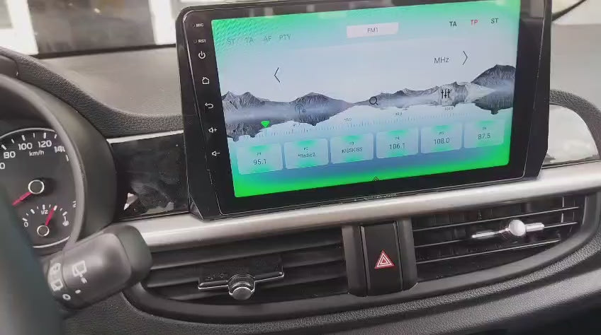 Autoradio   per   Kia   Picanto   9"   |   2017-2022   |   Android   |   Bluetooth   |   CarPlay   |   Android   Auto   |   4-64GB   Ram