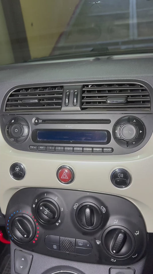 Autoradio   per   Fiat   500   7"   |   2007-2014   |   Android   |   Bluetooth   |   CarPlay   |   Android   Auto   |  4-64GB   Ram