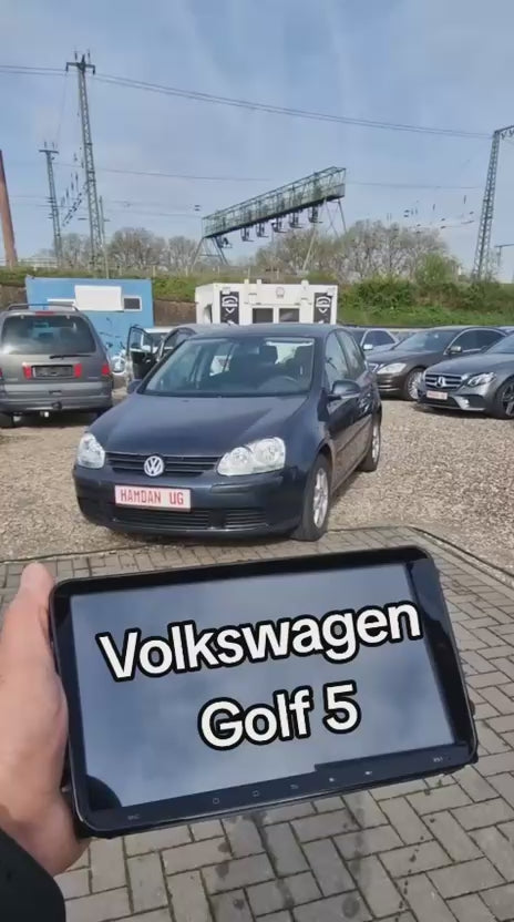 Autoradio Volkswagen -Golf5/4 Seat - Skoda schermo 9”  4-64GB CarPlay+Android auto Wi-Fi -Bluetooth - Mascherina Inclusa - Autoradio 2 Din Carplay / Stereo Touch  | Navigatore GPS + Bluetooth + Wifi