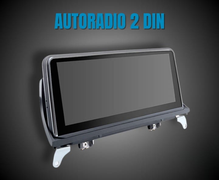 Bmw  x6 | 12.3 Pollici - Mascherina inclusa - Autoradio 2 Din Android auto + Carplay / Bmw e70 e71 Stereo Touch - 4/64gb Navigatore GPS / + Bluetooth + Wifi