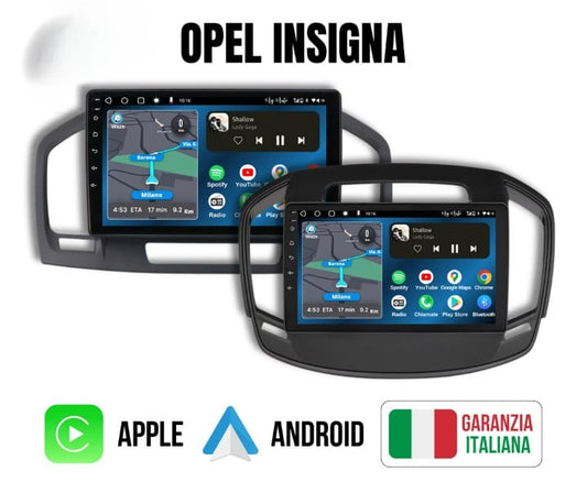 Opel Insigna (2009/2017) | 9 pollici - Mascherina inclusa Autoradio 2 Din Android auto + Carplay / Stereo Touch  4/64gb | USB + navigatore GPS + Bluetooth + Wifi