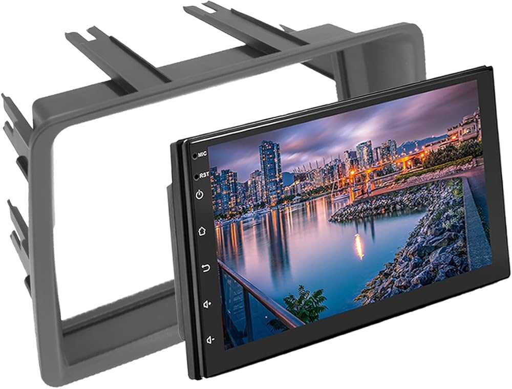 FIAT PANDA COMPLETO AUTORADIO SCHERMO 7'' POLLICI  ANDROID 13+ 4-64GB  MASCHERINA COMPLETO DAL 2003-2012
