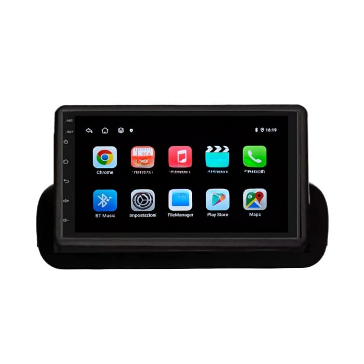 Fiat panda  (2020in poi ) | 7" Pollici - Mascherina inclusa - Autoradio 2 Din Android auto + Carplay / Stereo Touch 8/256gb | Navigatore GPS + Bluetooth + Wifi+ retrocamera