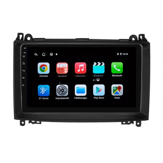 Autoradio   per   Mercedes   Classe   A/B   9"   |   2004-2012   |   Android   |   Bluetooth   |   CarPlay   |   Android   Auto   |   2GB/4GB/6GB/8GB   Ram