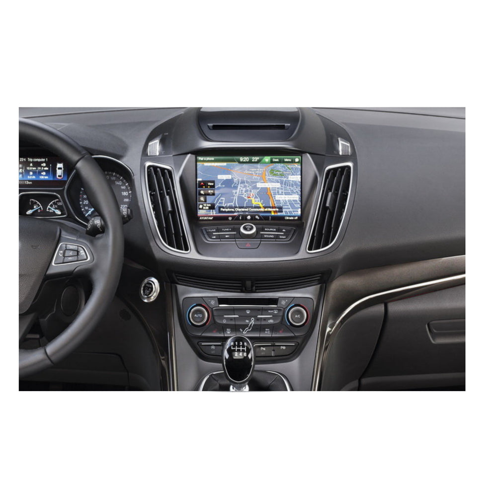 AUTORADIO NAVIGATORE 9" FORD C-MAX 2015  DAL 13 ANDROID 13- 4GB RAM 64 GB ROM IPS DSP CARPLAY