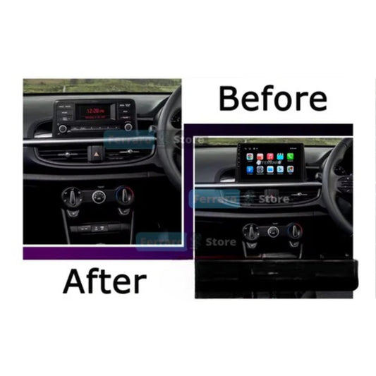 Autoradio   per   Kia   Picanto   9"   |   2017-2022   |   Android   |   Bluetooth   |   CarPlay   |   Android   Auto   |   4-64GB   Ram