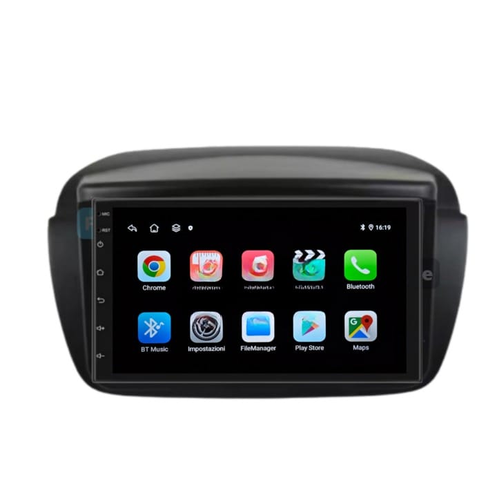 Fiat Doblò 2000-2009  |7 pollici - Mascherina Inclusa Autoradio 2 Din Android auto + Carplay / Stereo Touch 4/64gb | Navigatore GPS + Bluetooth + Wifi