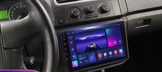 Skoda roomster  (2011/2018) | 7 pollici 4-64GB - MASCHERINA INCLUSA Autoradio 2 Din Android auto + Carplay Stereo Touch | Navigatore GPS + Bluetooth + Wifi