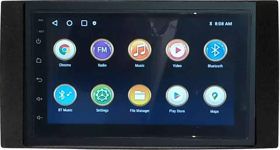 AUTORADIO ANDROID 4-64 GIGA FORD CMAX FINO AL 2011 BLUETOOTH USB PRESSEMBLATO PLUG & PLAY