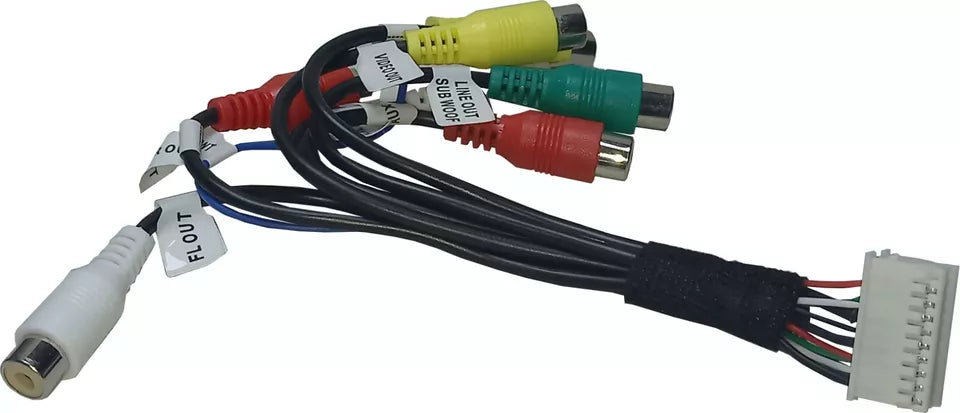KIT AUTORADIO 7" versione  8-256 GIGA FIAT 500L [2012-2017]WIFI , BLUETOOTH, NAVIGATORE, PRESSEMBLATO PER PLUG & PLAY