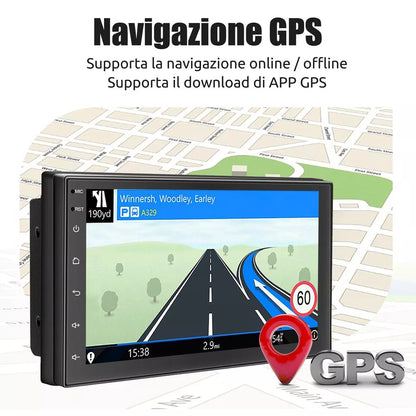 KIT AUTORADIO FIAT PANDA 2003- 2010 BLUETOOTH, USB, PRESSEMBLATO PER PLUG & PLAY